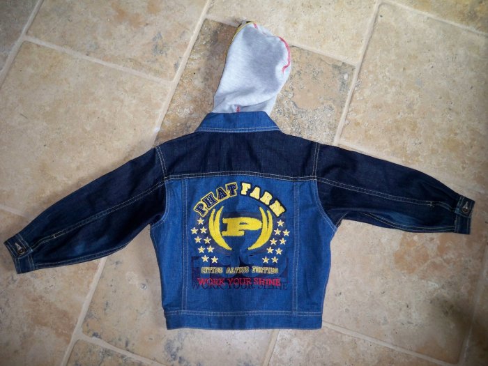 Boys Phat Farm jean jacket size 6