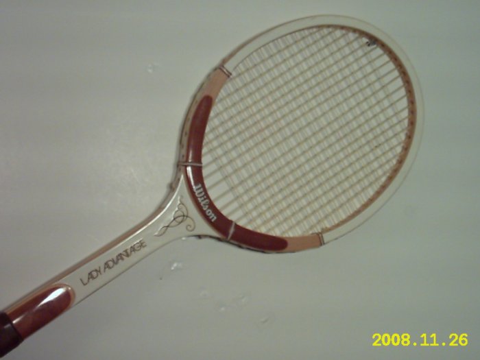 Wilson Lady Advantage Wood Tennis Racquet 4 3/8 L(SN WIW20)