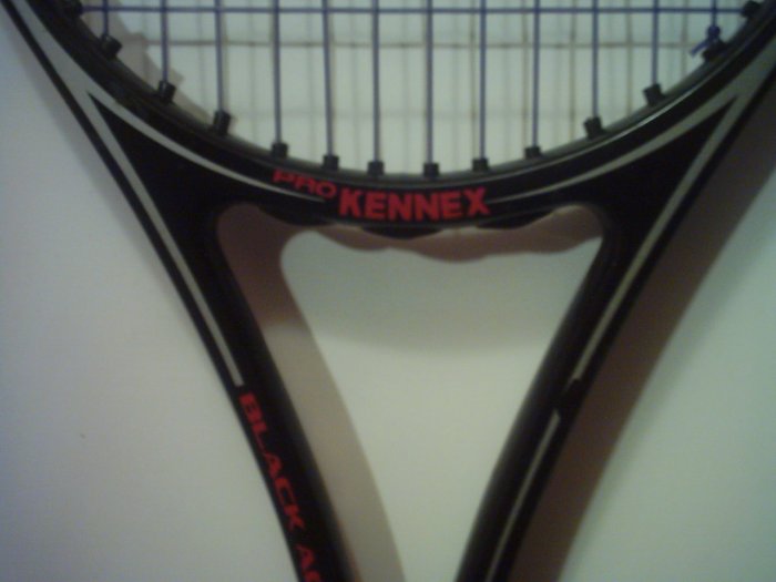Pro Kennex Black Ace 100 Graphite Fiber Mid Size 98si 43/8 (SN PKG44)