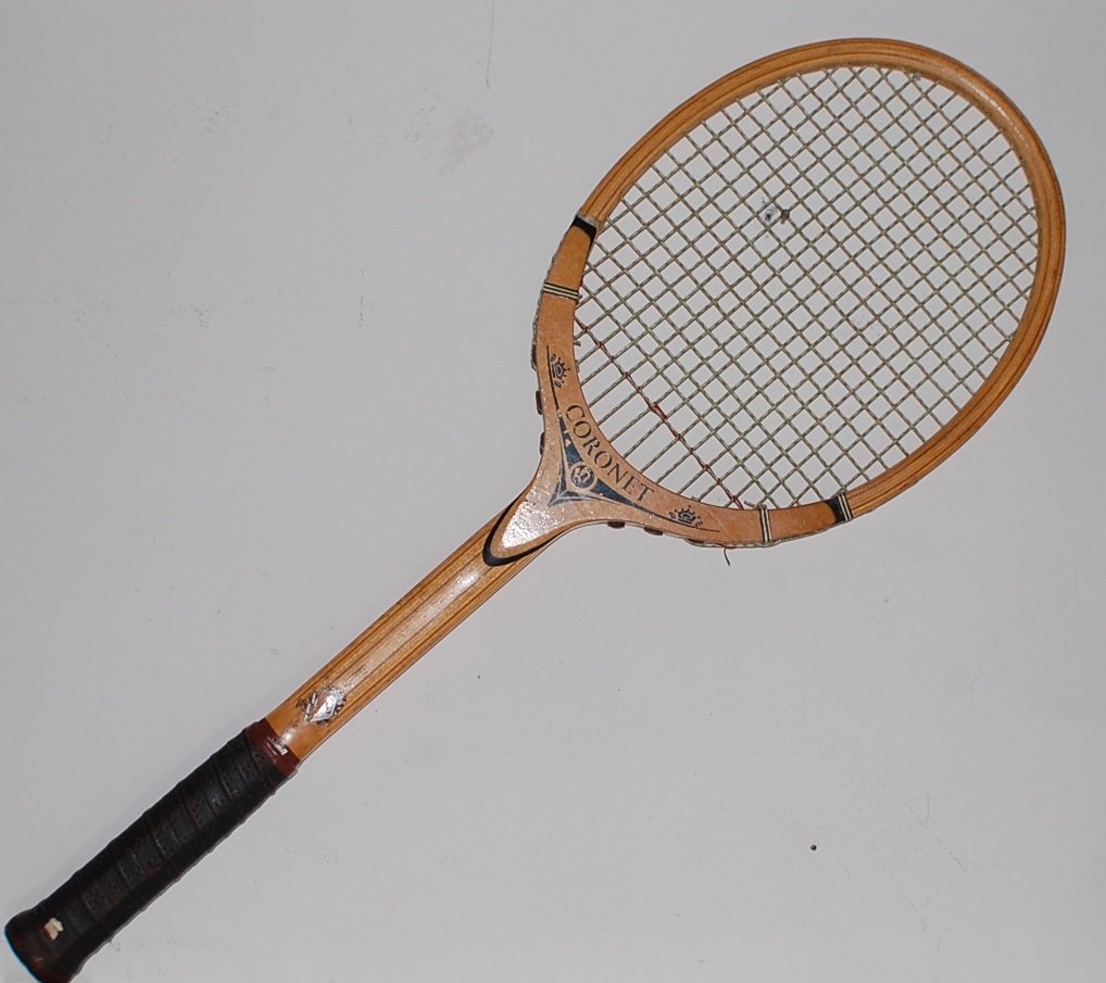 Tad Davis Coronet Wood Vintage Tennis Racquet 4 1/2 L (TAD15)