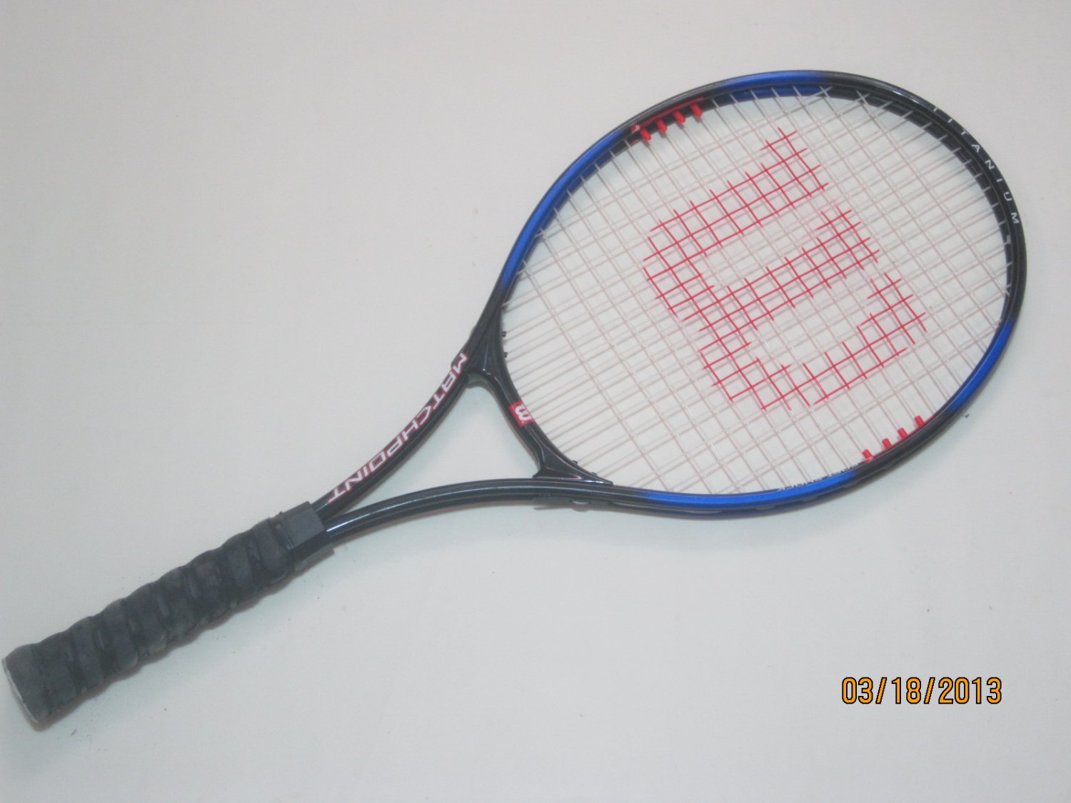 Wilson Matchpoint Titanium Tennis Racquet (SN WIG65)
