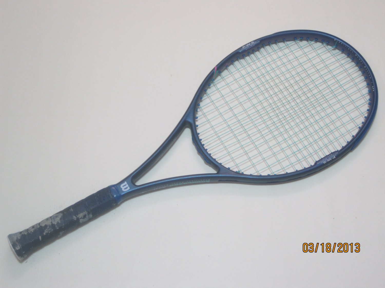 Details about   Wilson Graphite Aggressor 8.5 si High Beam Series 95'' 4 3/8 Grip Tennis Racquet 