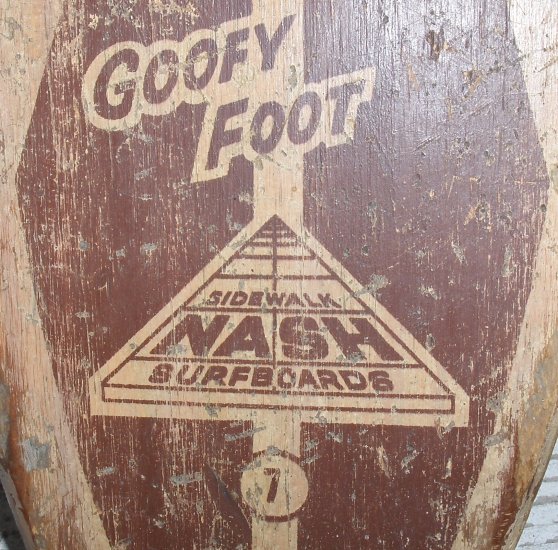 goofy foot skateboard