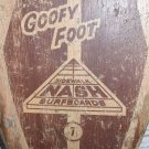 RARE 1960's GOOFY FOOT 7 Nash Sidewalk Surfboard Wood Skateboard