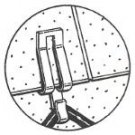 Asphalt Roof Clips (bag of 25)