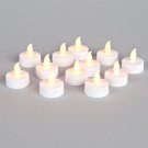 Super Bright Flameless Tealights - Set of 12