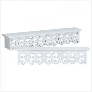 Fleur De Lis Shelf set