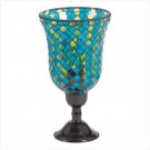 Mosaic Hurricane Lamp