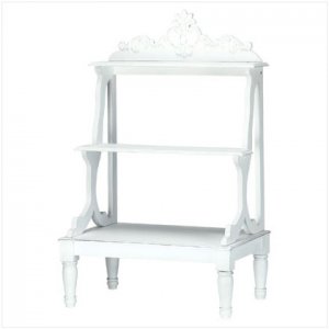 Distressed White Mini shelves