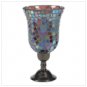 Mosaic Hurricane Lamp