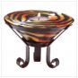 Tiger Stripe Cone-Shaped Candle