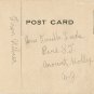Vintage Romance Postcard Good Bye Little Girl man wearing kilt going off to be a soldier