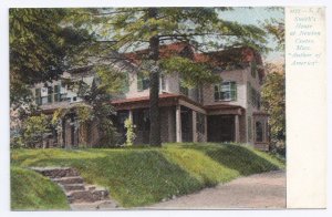 Vintage Postcard Newton Centre MA S.F. Smith's House UND