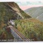 NH Willey Brook Bridge Crawford Notch Vintage Postcard White Mountains