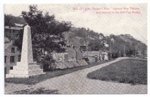1908 Gathland Park MD John Browns Fort War Tablets Vintage Postcard
