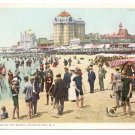 Bathers on the Beach Atlantic City NJ Vintage postcard Bathers on the Beach Atlantic City NJ Vintage postcard