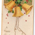 Clapsaddle Bells 1907 Vintage Christmas Postcard