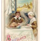 Schmucker Winsch Vintage Thanksgiving Postcard 1910