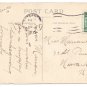 Clapsaddle Wolf Girl Feeding Turkey Vintage Thanksgiving Postcard
