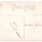 Gold Background Child Holding Dead Turkey Vintage Thanksgiving Postcard 1912