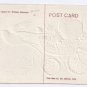 Flower Carriage Embossed Gold Gottschalk Vintage Valentine Postcard