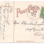Christmas Rose Vintage Postcard 1910