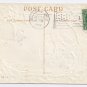 Birds Gold Bells Snowy Cottage Holly Embossed Gold Vintage 1912 Christmas Postcard