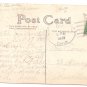 Country Church Bird Holly Gold Bells Lightly Embossed Vintage 1909 Christmas Postcard