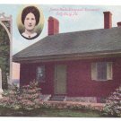 Jennie Wade House Gettysburg PA Vintage Postcard ca 1909