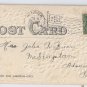 Lilacs Embossed Glitter UND Vintage Easter Postcard 1906