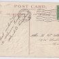Lilies Embossed Vintage Easter Postcard IAP 1915