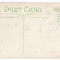 Sailboat Shamrocks Egg Embossed Vintage Easter Postcard