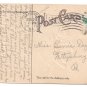 Angels Cherub Faces Embossed Vintage Easter Postcard 1917
