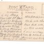 Floral Cross Arts & Crafts Vintage Easter Postcard