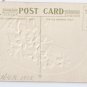 Lilies Cross Embossed Gold Vintage Easter Postcard