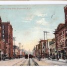 Court Street Binghamton NY 1909 Trolley Bicycles