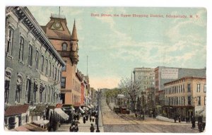 Schenectady NY State Street Upper Shopping District 1913