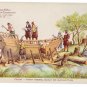 Hudson Fulton 1909 Float First Vessel Built on Manhattan Official Card no. 16 Redfield