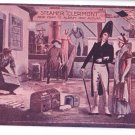 Clermont Dock Landing Vintage Magenta Tinted Postcard