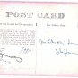 Hudson Trading W Indians Manhattan Vintage Magenta Tinted Postcard