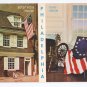 Betsy Ross House American Flag Philadelphia Patriotic postcard