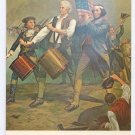 Spirit of '76 Painting Cleveland Bedford Ohio Bicentennial Patriotic Postcard