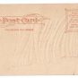 Star Spangled Banner Embossed Flag Vintage Patriotic Poem Postcard