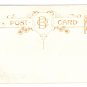 Good Bye Sweetheart Patriotic Romance Postcard WWI Soldier