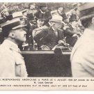 WWI Loyd George Paris July 4 1918 Vintage Postcard Lloyd