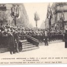 WWI Paris July 4 1918 Vintage Postcard Independence Day in France WWI Paris July 4 1918 Vintage Postcard Independence Day in France