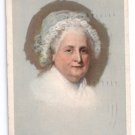 Martha Washington Stuart Portrait Vintage Patriotic Postcard