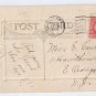 George Washington Silhouette Volland Vintage Patriotic Postcard