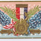 Sons of Veterans Decoration Day Embossed Vintage Patriotic Postcard