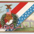 Lest We Forget Decoration Day GAR Vintage Patriotic Postcard